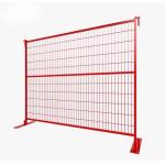 High Strength Low Carbon Steel Temporary Site Fencing Safety Easy Installation Ca for sale