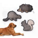 Chew Proof Tesling Squirrel Pet Plush Toy for sale