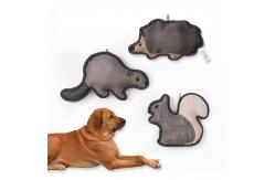 China Chew Proof Tesling Squirrel Pet Plush Toy supplier