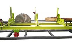 China Diesel Engine powered portable circular sawmill, portable swing blade sawmill supplier