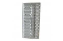 China PET Ampoule Tray Customized Medication Water Injection Ampoule Tray supplier