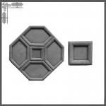 Hexagon Design Decorative Interior Clay 3d Wall Tiles Grey For Living Room Bedroom for sale