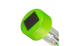 China RoHS Rechargeable Solar Garden Lights 1.2V Green Cool White supplier