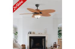 China Low Noise 5 Blades Energy Saving Ceiling Fan With Led Light Large Airflow supplier