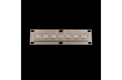 China Programmable Keypad Function Keys , Usb Ps2 Connection Metal Numeric Keypad supplier