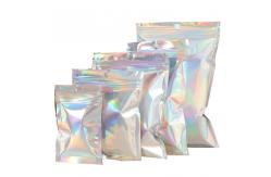 China Biodegradable Holographic ziplockk Pouches supplier