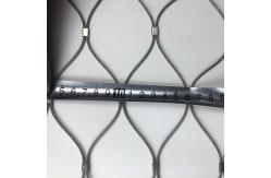 China Stainless Steel Cable Mesh Safety Netting For Zoo Bridge supplier