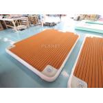 Teak 3x2x0.2m Inflatable Floating Platform With Ladder for sale