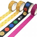 Custom Cartoon Design Bullet Journal Color Printed Washi Paper Masking Tape Japanese Washi Masking Tape for sale