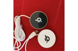 China Desktop QI Smart Furniture Office Phone Quick Wireless Charger Embedded Dark Mounted supplier