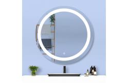China Replaceable Round Backlit Bathroom Mirror Fog Resistant For Hospitality Industry supplier