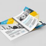 Coated Paper Colouring Book Printing Digital Booklet Brochure Printing