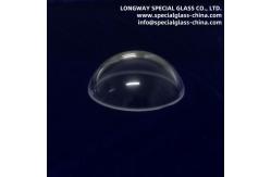 China Transparent Optical Dome Lens For Security Camera / Microscope / Telescope supplier
