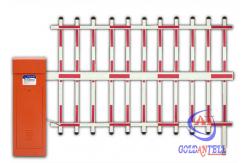 China Water Proof Automatic Barrier Gate , 80W 3 Fence Barrier With Loop Detector supplier