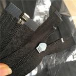 TGKELL Waterproof Zipper Tape W2.5cm W3.2cm Plastic Brass Aluminium Resin