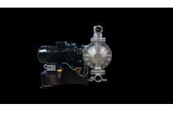 China DBY Electric Diaphragm Pump With Reduction Box 20 Ft Max. Suction Lift supplier