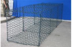 China Galvanised Hexagonal Gabion Box Retaining Wall For Construction supplier
