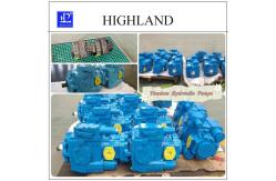 China Compact And Powerful Tandem Hydraulic Pumps For Closed Circuit Systems supplier