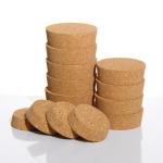                  Factory Custom Size Cork Lids for Storage Glass Candle Jars              for sale