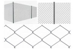 China 6ft X 50ft 9 Gauge 1.2m Industrial Chain Link Fencing supplier