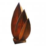 Modern Corten Steel Sculpture Welded Statue Customized Size