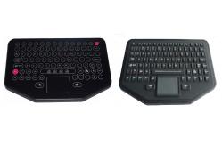 China Water proof movable desktop industrial membrane keyboard with sealed touchpad supplier
