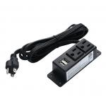 Mountable Conference Table Socket Phone Charger , Conference Room Table Inserts UL Approved for sale