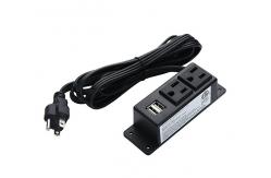 China Mountable Conference Table Socket Phone Charger , Conference Room Table Inserts UL Approved supplier