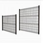 Easily Assembled Waterproof 3D Welded Curvy Wire Mesh Metal Panels Garden Farm Security Fencing for sale