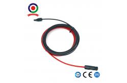 China Female Male Connector Solar Panel Extension Cable 6mm2 IP67 CE supplier