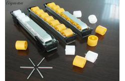 China Custom Industrial Rolling Shelves , Garage Storage Carton Flow Rack Systems Plastic supplier
