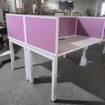 Office Furniture Table Two Person Staff Computer Cubicle Office Workstation Desks for sale