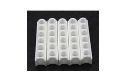 China High temperature resistance 2-8 holes steatite ceramic stick band heater supplier