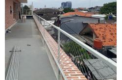 China Boundary Wall Architectural Wire Mesh With Ferrule Rope 2.5 Mm Wire supplier