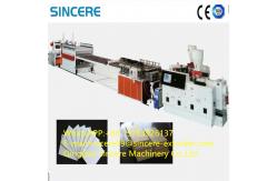 China PVC Foamed Board Plastic Sheet Extruder Manufacturing Line Automatic supplier