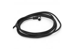 China Angled Circular M12 Connector Female 5 Pin Pre Assembled Cable Connectors supplier