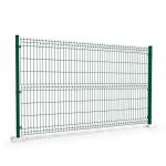 50 X 200mm PVC Coated Welded Wire Mesh 1550mm Height Metal Security Fence Panels for sale