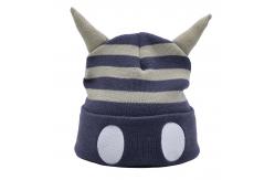China 100pcs/ Carton Packing Knit Beanie Hats For Adults With COMMON Fabric Feature supplier