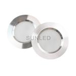 CRI 80 7000k LED Recessed Downlight Stable Voltage Embeded Cabinet Light for sale