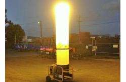 China Portable Inflatable Emergency Lighting Tower LED 400W 5m Customizable supplier