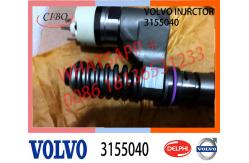 China EC290 EC360B Excavator Parts Diesel Fuel Injector 3155040 supplier