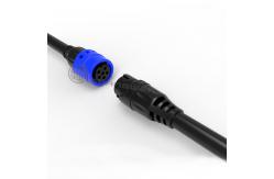 China M19 Female Electrical Plug Connector IP67 6 Pin Waterproof Connector Industrial supplier