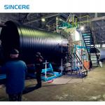 Versatile HDPE Plastic Extruder Machine For Producing Recyclable Process Storage Tanks And Spiral Tubes for sale