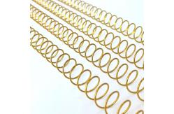 China A4 A5 Notebook Coil Ring Binder , 1/2'' Aluminium Spiral Spine Binding supplier