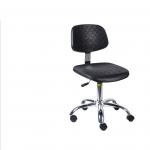 School Computer PU Anti Static Lab Chair Adjustable PU Foam With Wheels for sale