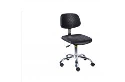 China School Computer PU Anti Static Lab Chair Adjustable PU Foam With Wheels supplier
