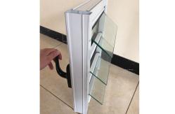 China Functional Blind Shutter Louver Glass Window With Simplicity Material supplier