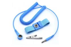 China Antistatic Wrist Strap Adjustable ESD Wristband Electrostatic Discharge Strap supplier