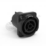 IP65 Waterproof Panel Socket with High Current Capacity Lockable Triple Core 3pin Power Connectors Outdoor 16A Male/Female for sale