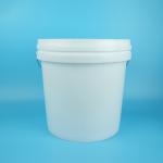 Molded Round Plastic Bucket with Seal Lid As Required Color for sale